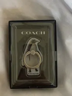 COACH コーチ ペンギン スマホリング