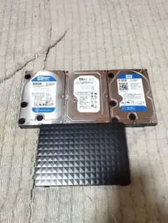 Seagate 外付けHDD 3TB 4セットジャンク