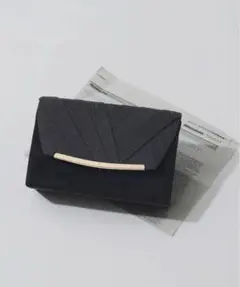 【新品・未使用】3way ラメ&スエードクラッチバッグ