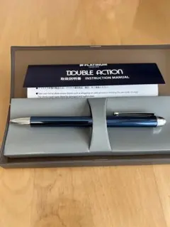 プラチナ万年筆 DOUBLE ACTION ボールペン ネイビーのサムネイル