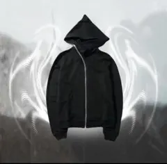 archive darkwear design zip hoodie