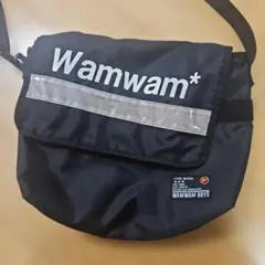 Wamwam ブラック ショルダーバッグ TYPE W934