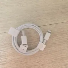 【Apple純正：Lightningケーブル】