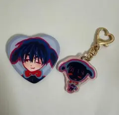 イヴァン　缶バッジ　アクリルキーホルダーセット