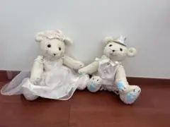 ウェディング　ベア　2体