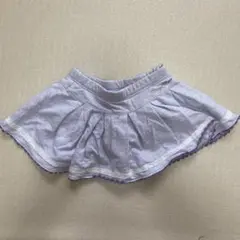 Mezzo Piano パープル　スカッツ　90　スカート