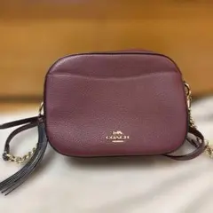 【9/23まで値下げ】COACH ショルダーバッグ ボルドー
