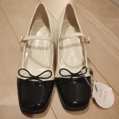 SNIDEL☓Chacottコラボ メリージェーンパンプス BLK - メルカリ