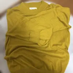 earth music&ecology マスタードニット M