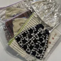 PJC正規品 ノベルティ 布マスク ポーチ pjc クロッチくん 刺繍のサムネイル