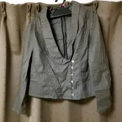 オズモーシス osmosis ショート丈 ジャケット ボタンのサムネイル