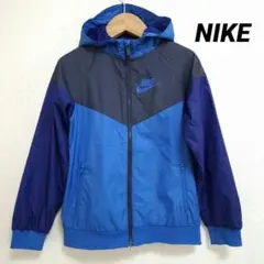 ナイキ NIKE ジャンパー ジャケット ウインドブレーカー 青紺 140150