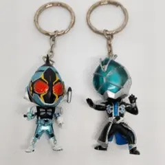 2個セット★一番くじ★仮面ライダー★デフォルメフィギュア★キーホルダー★中古品