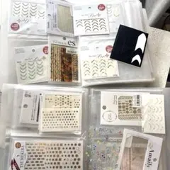 あ*や様 開封済みネイルシール50枚以上たっぷり☆ まとめ売り②