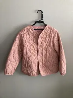 UNIQLO キルティングジャケット 150 ピンク