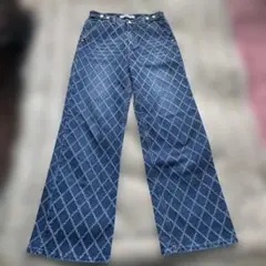 VIVACIOUS AVANDRESS ワイドレッグデニム　ムシンサ