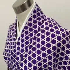 KL2806 洗える着物 小紋 身丈156cm ポリエステル 化繊