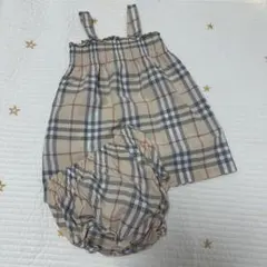 baby バーバリー　ワンピースとブルマ　70cm〜80cm