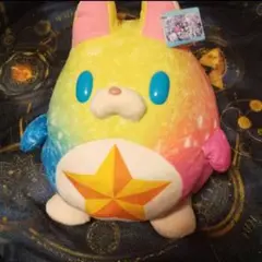 白猫プロジェクト 特大サイズ 星たぬき＆スタコラ虹たぬき C賞 一番くじ