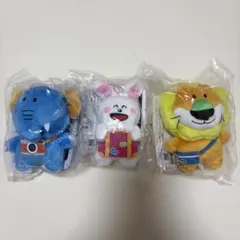 たべっ子どうぶつ ぬいぐるみ マスコット 一番くじ3種セットのサムネイル