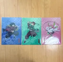 鬼滅の刃 クリアファイル 2枚セット×3
