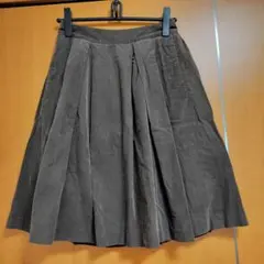 マーガレットハウエル　コーデュロイ　スカート　サイズⅠ グレー