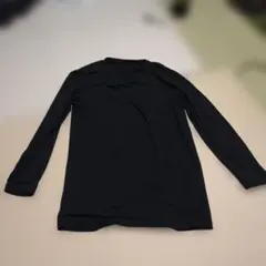 H150 黒い長袖シャツ i heat M　depo