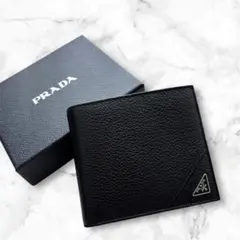 【新品未使用箱付き】 PRADA プラダ　折り財布