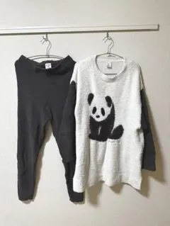【gelatopique】パンダデザイン ルームウェアセット