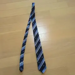 EASTBOY　ストライプデザイン ネクタイ ネイビー グレー