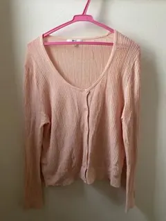 【みい様専用】UNIQLO C レースラウンドネックショートカーディガン XL