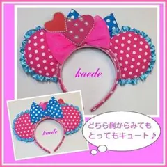 ドット柄　カチューシャ　パルパルーザ　ヘアアクセサリー　水玉