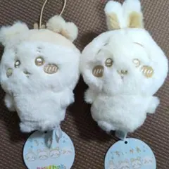 ちいかわ　ぬいぱれっと　ミルクいろ　マスコット②うさぎ　カニ（古本屋）