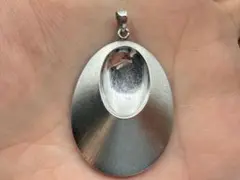 MIKIMOTO シルバーペンダントトップ SV950 オーバルデザイン - メルカリ