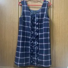 evelyn チェック柄ワンピース