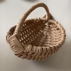 ハンドメイド・ちいさなかご