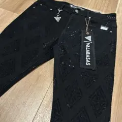 valabasas【新品未使用】ラインストーンブラックフレア 32 バラバサス