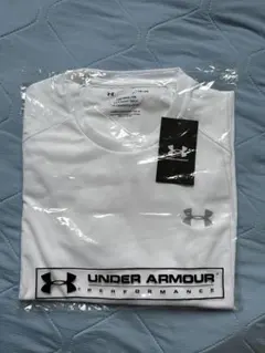 アンダーアーマー　Tシャツ　ホワイト　白　XL