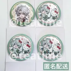 Dytica ×サンリオ キラキラ缶バッジ 叢雲カゲツ ハローキティ