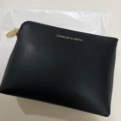 チャールズアンドキース　ダブルハンドル スローチーバッグ　インナーバッグ　ポーチ