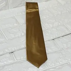 T.K✨TAKEO KIKUCHI シルクネクタイ サイズ80 ゴールド 新品未