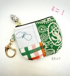 chouchoとjungle reliefの小さなミニポーチ☆ミナペルホネン