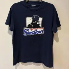 XLARGE×スワローズ コラボTシャツ M ネイビー