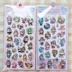 新品　匿名配送　ラブブ　ボンボンシール　2枚セット　LABUBU