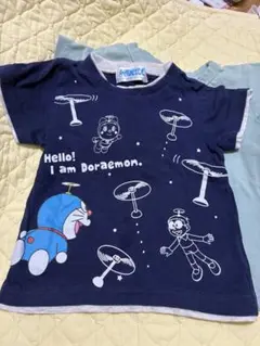 ドラえもん 半袖Tシャツ ネイビー 90cmのサムネイル