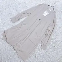 【新品未使用】グローバルワーク（L）長袖 カーディガン タグ付き スリット