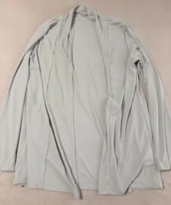 しまむら　グレー UV用カーディガン Lサイズ