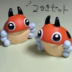 【レディバ】ポケモン ソフビ 指人形 2匹