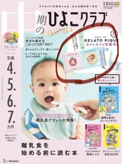 ひよこクラブ ふろくGELATO PIQUE おもちゃ絵本のサムネイル