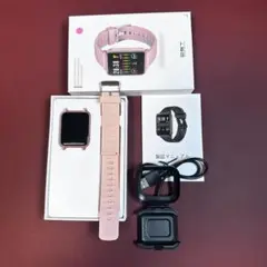 【ほぼ未使用】 Q9T SMART WATCH　ピンク
